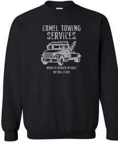 Camel Towing Services funny rude Unisex Sweatshirt