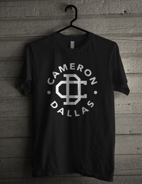 Cameron Dallas Black Unisex T Shirt | MY O TEES