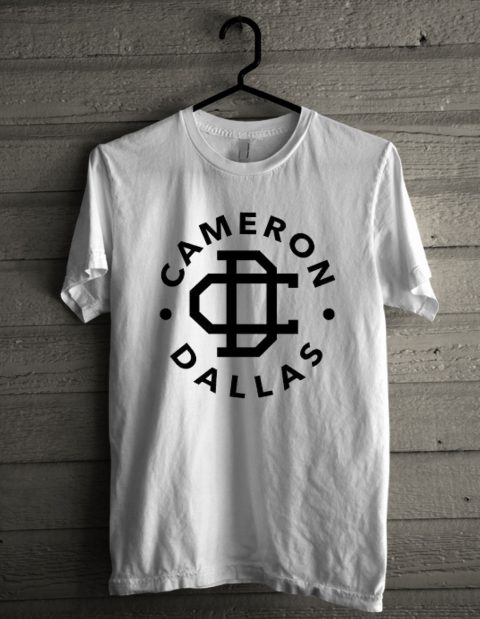 Cameron Dallas Black Unisex T Shirt | MY O TEES