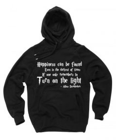 Happiness Harry Potter quotes Unisex Adult Hoodie