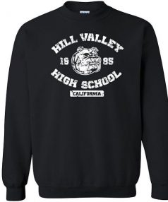 Hill Valley High School bulldog Unisex Sweatshirt