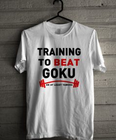 Training to Beat Goku Unisex T Shirt