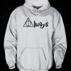 Always Deathly Hallows Harry Potter Unisex Adult Hoodie