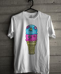 Bejeweled Ice Cream Cone Unisex T Shirt