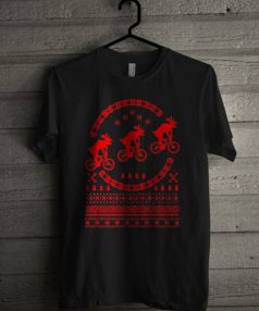 Bikes Ugly Christmas Unisex T Shirt