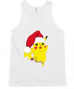 Christmas Pikachu Unisex Tank Top