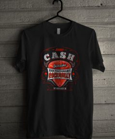 Johnny Cash Rockabilly Unisex T Shirt