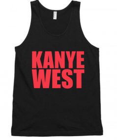 Kanye West Red Unisex Tank Top