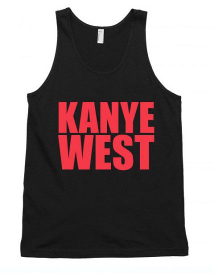 Kanye West Red Unisex Tank Top