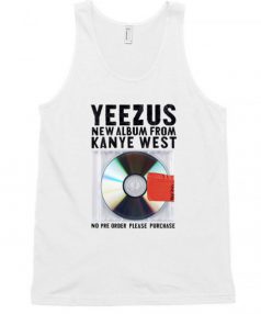 Kanye West's Sixth Solo album Unisex Tank Top