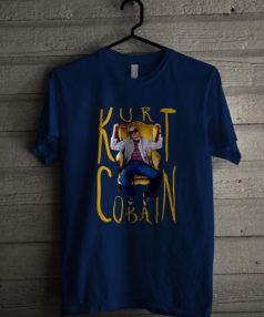 Nirvana Kurt Cobain Sitting Chair Unisex T Shirt