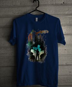 Paint Art City Unisex T Shirt