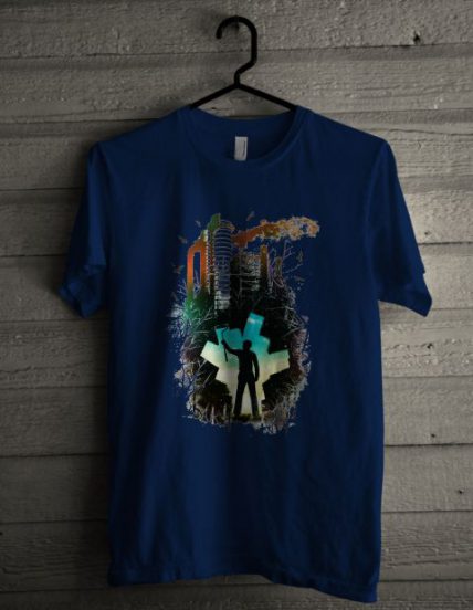 Paint Art City Unisex T Shirt