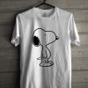 Snoopy White Unisex T Shirt