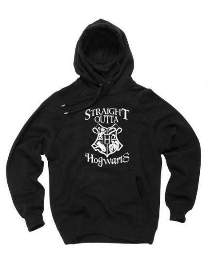 Straight outta Hogwarts Unisex Adult Hoodie