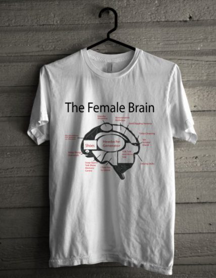 The Female Brain Unisex T Shirt