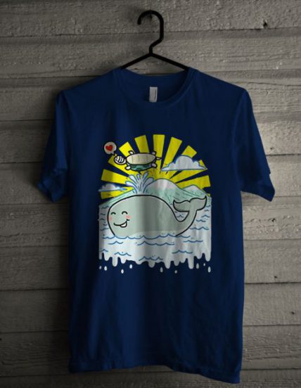 Whale Sea Unisex T Shirt