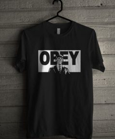 Zombie Obey Unisex T Shirt