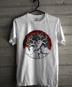 Rainbow Tree Unisex T Shirt