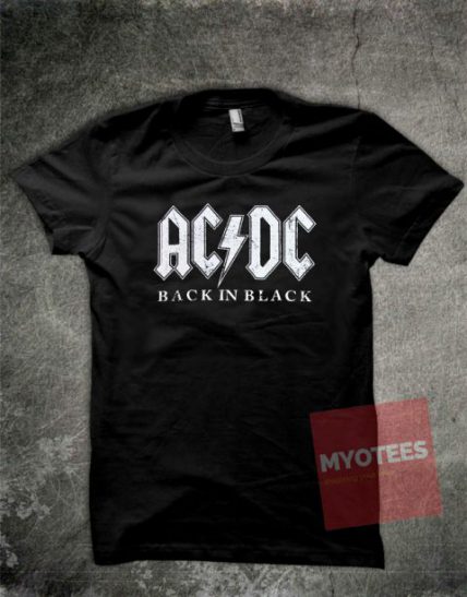 ACDC Back In Black Unisex T Shirt