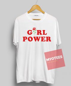 Girl Power Flower Unisex T Shirt