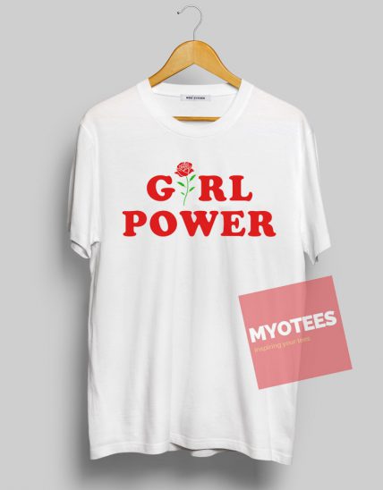 Girl Power Flower Unisex T Shirt