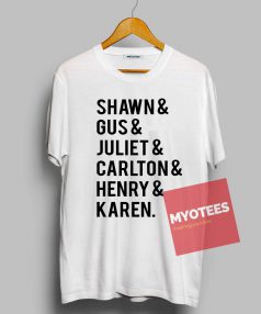 Shawn and Gus and Juliet Unisex T Shirt