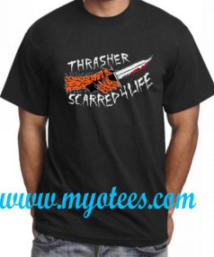 Thrasher Scarred For Life Unisex T Shirt