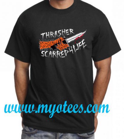 Thrasher Scarred For Life Unisex T Shirt