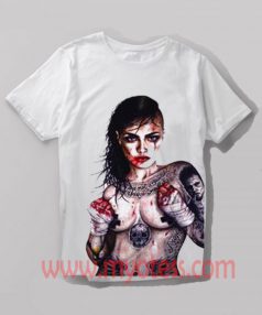 Fight Club Girl Zeichnung Unisex T Shirt