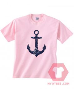 Anchor Light Pink Unisex T Shirt