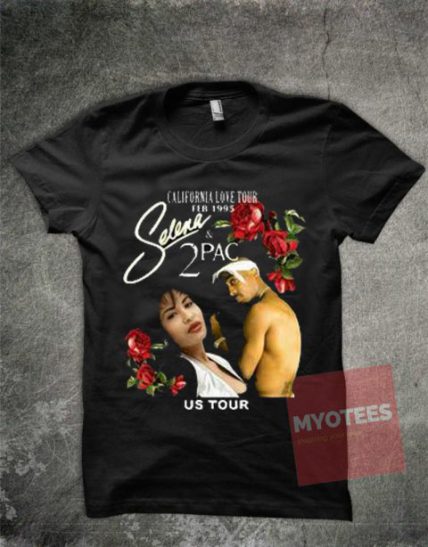 2pac selena shirt