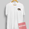 Elephant Pattern Unisex T Shirt