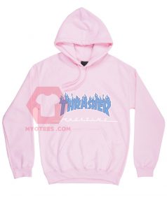 Thrasher Light Pink Unisex Adult Hoodie