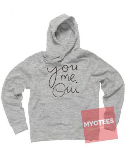 You Me Ow Unisex Adult Hoodie