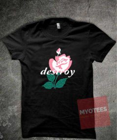 Flower Destroy Unisex T Shirt