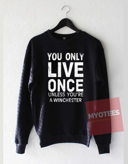 Supernatural yolo Unisex Sweatshirt