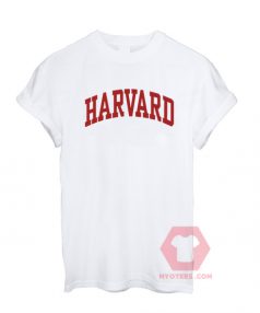 Harvard White Unisex T Shirt