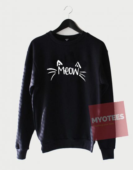 Meow Cat Unisex Sweatshirt