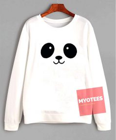 Panda Face Unisex Sweatshirt