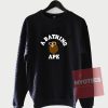 A Bathing Ape Wear Glasses Unisex Sweatshirt