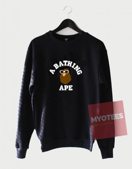 A Bathing Ape Wear Glasses Unisex Sweatshirt