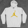 Air Jordan Gold Unisex Adult Hoodie