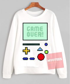 Game Over Game Boy Unisex Sweatshirt