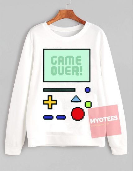 Game Over Game Boy Unisex Sweatshirt