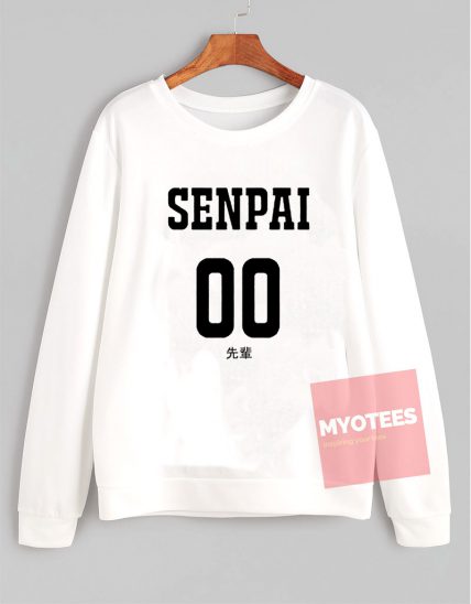 Senpai Kanji 00 Unisex Sweatshirt