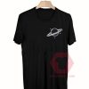 Black Saturn Shirt New Unisex T Shirt