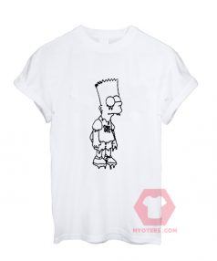 Best T shirt Bart Simpson Zombie Unisex on Sale