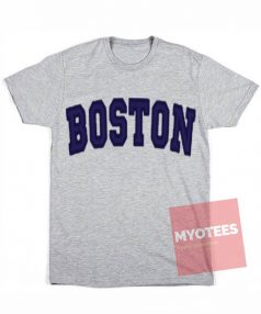 Best T shirt BOSTON Grey T-Shirt Unisex on Sale