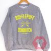 Cheap Sweatshirt Hufflepuff Quidditch Unisex on Sale